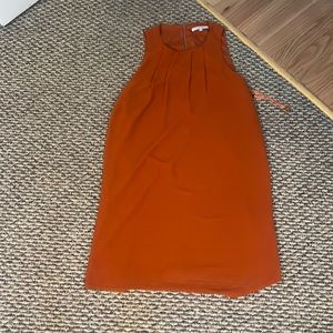 Naked Zebra Orange spice sleeveless dress in excellent condition size large